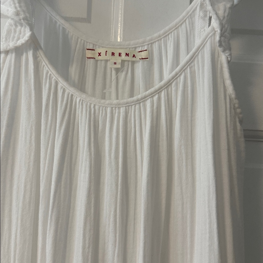Xirena white gauze rumer dress - Picture 4 of 6
